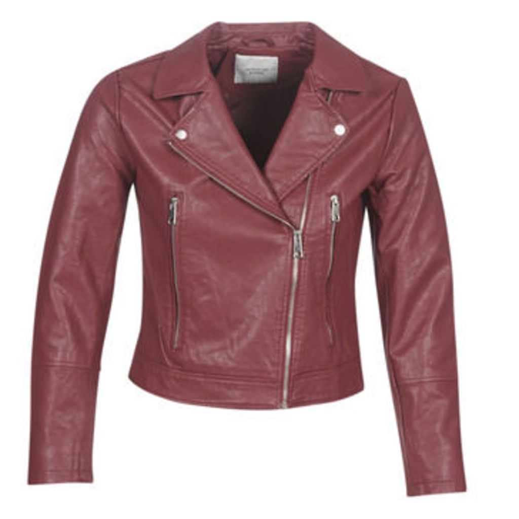 JDY  JDYILDE  women's Leather jacket in Red