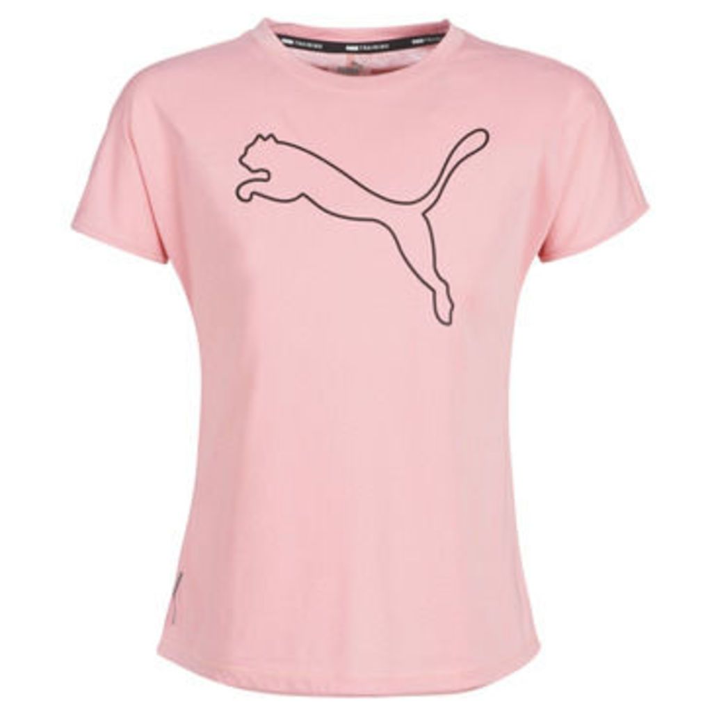 Puma  EXPLOSIVE CAT TEE  women's T shirt in Pink