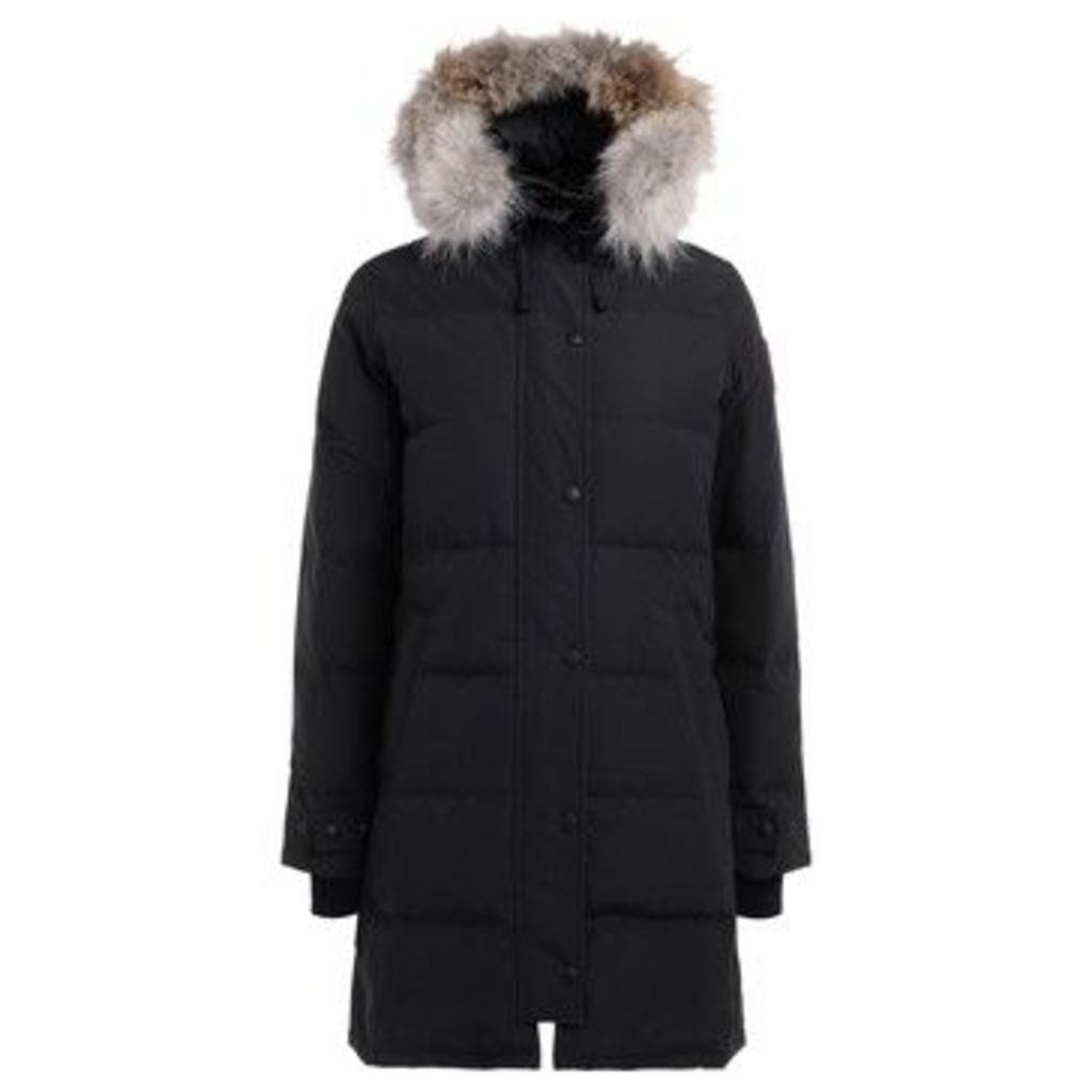 Canada Goose  Parka Shelburne with adjustable and removable hood  women's Parka in Blue