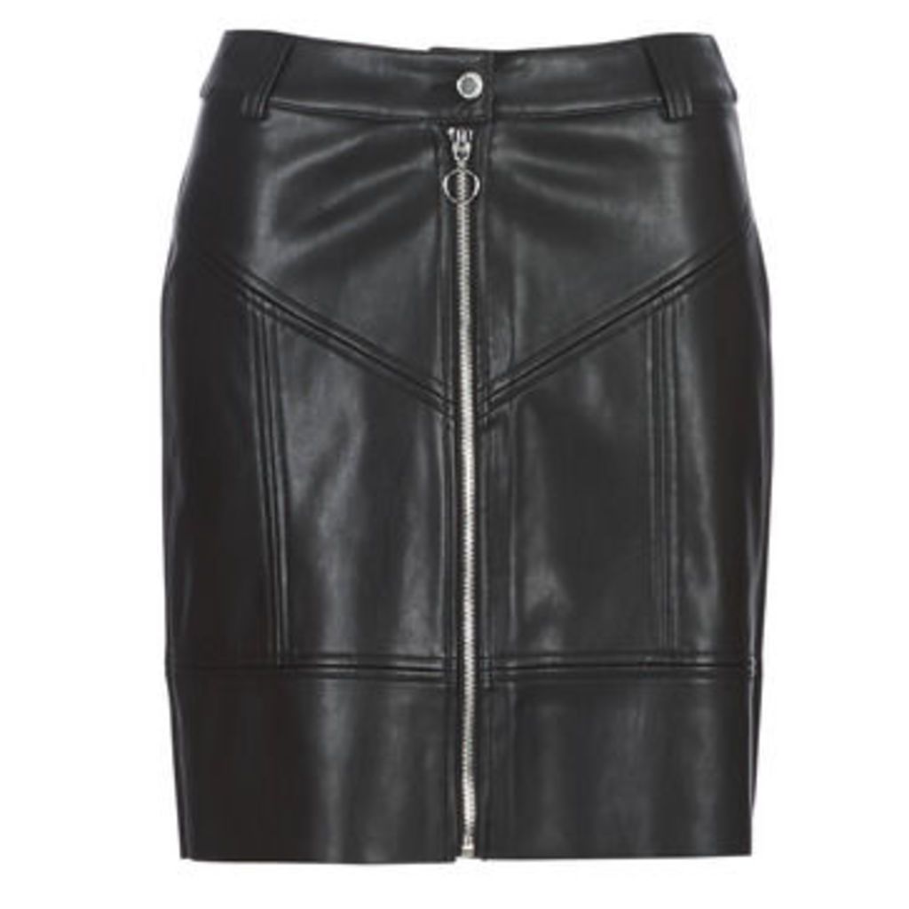 JZIP  women's Skirt in Black