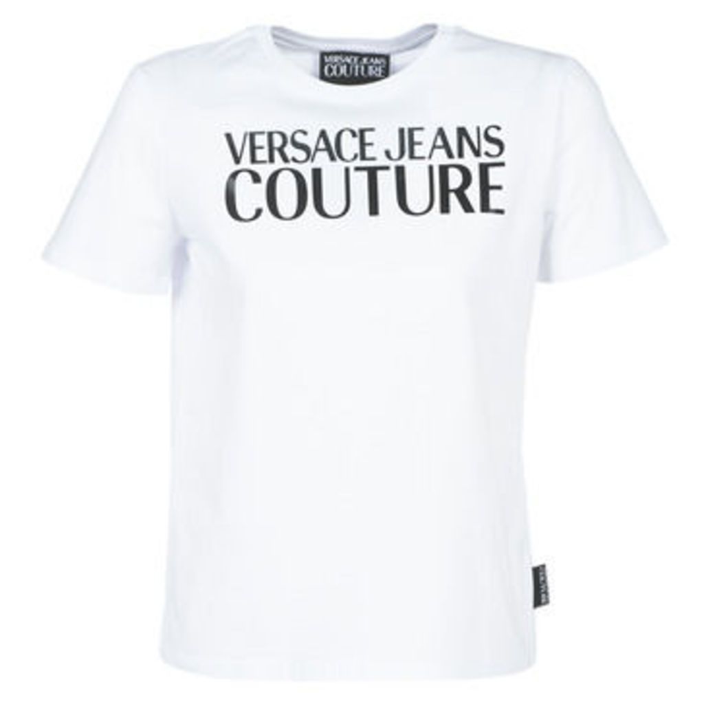 Versace Jeans Couture  LADY T-SHIRT/WHITE UDP613  women's T shirt in White