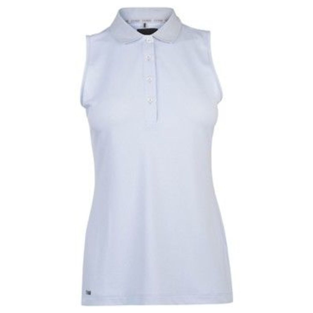 Colmar  Donna Sleeveless Polo Shirt Ladies  women's Polo shirt in Blue