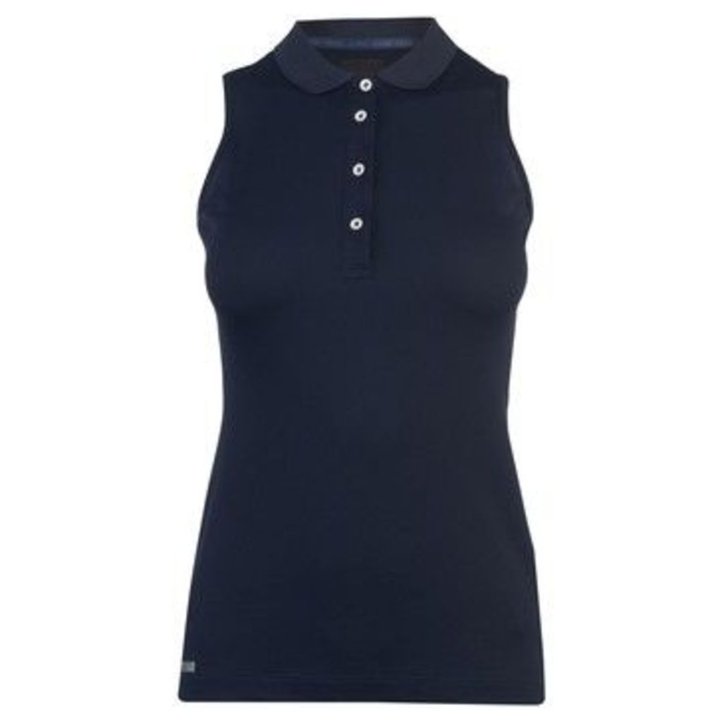 Colmar  Donna Sleeveless Polo Shirt Ladies  women's Polo shirt in Black