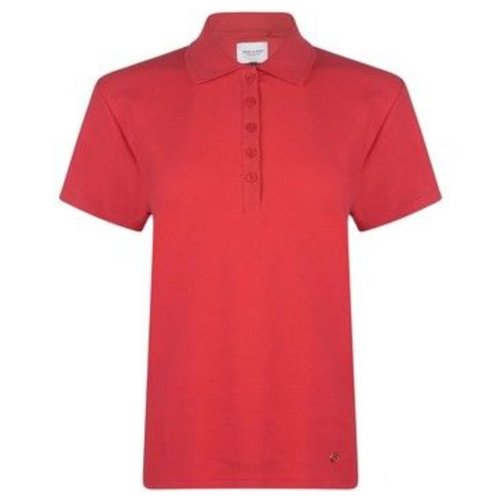 Rock And Rags  Polo Shirt Ladies  women's Polo shirt in Red