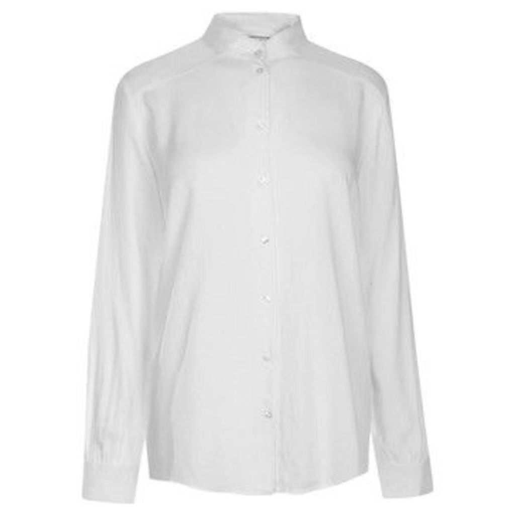 JDY  Dicte Long Sleeve Shirt  women's Shirt in White