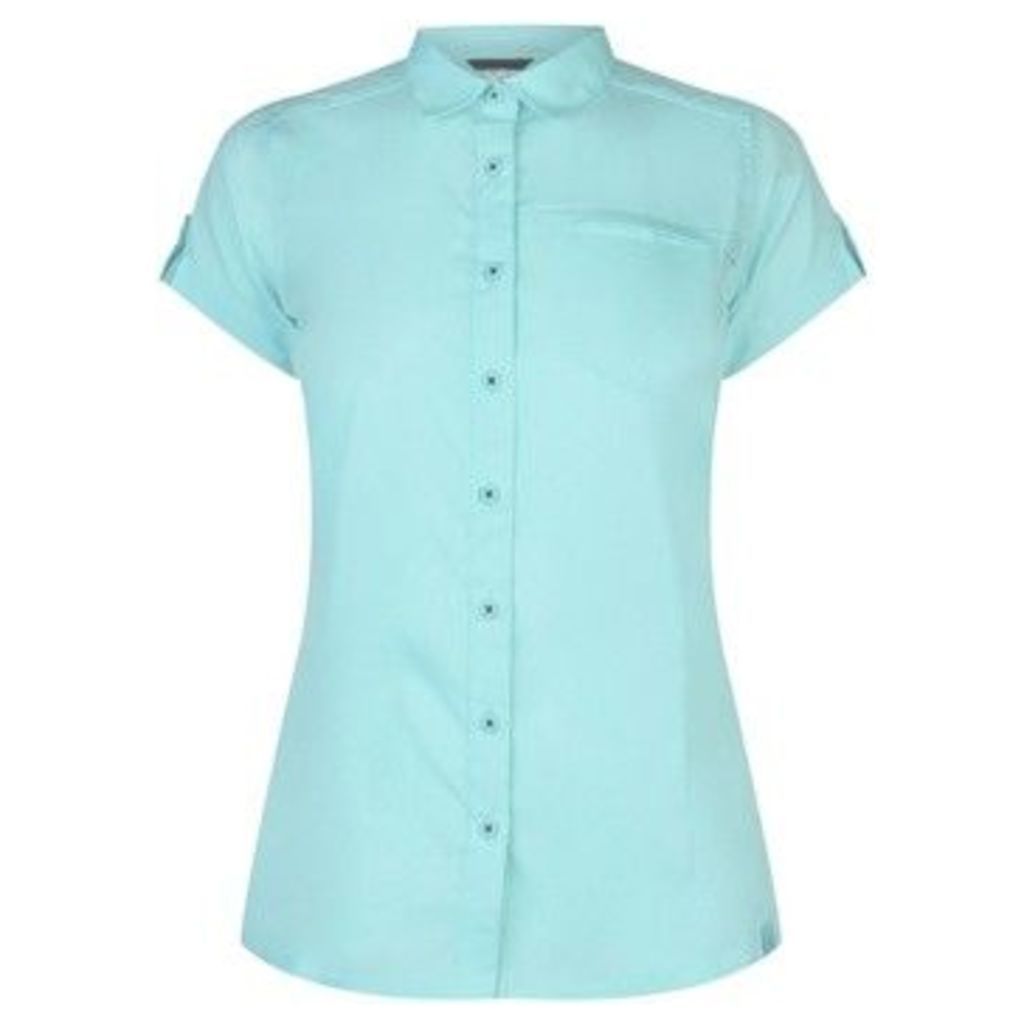 Millet  Arpi Short Sleeve Shirt Ladies  women's Shirt in Blue