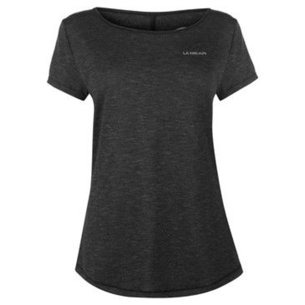 L.A. Gear  Loose T Shirt Ladies  women's T shirt in Black