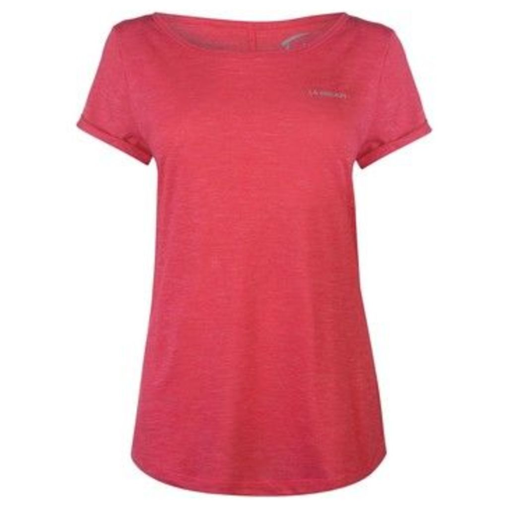 L.A. Gear  Loose T Shirt Ladies  women's T shirt in Red