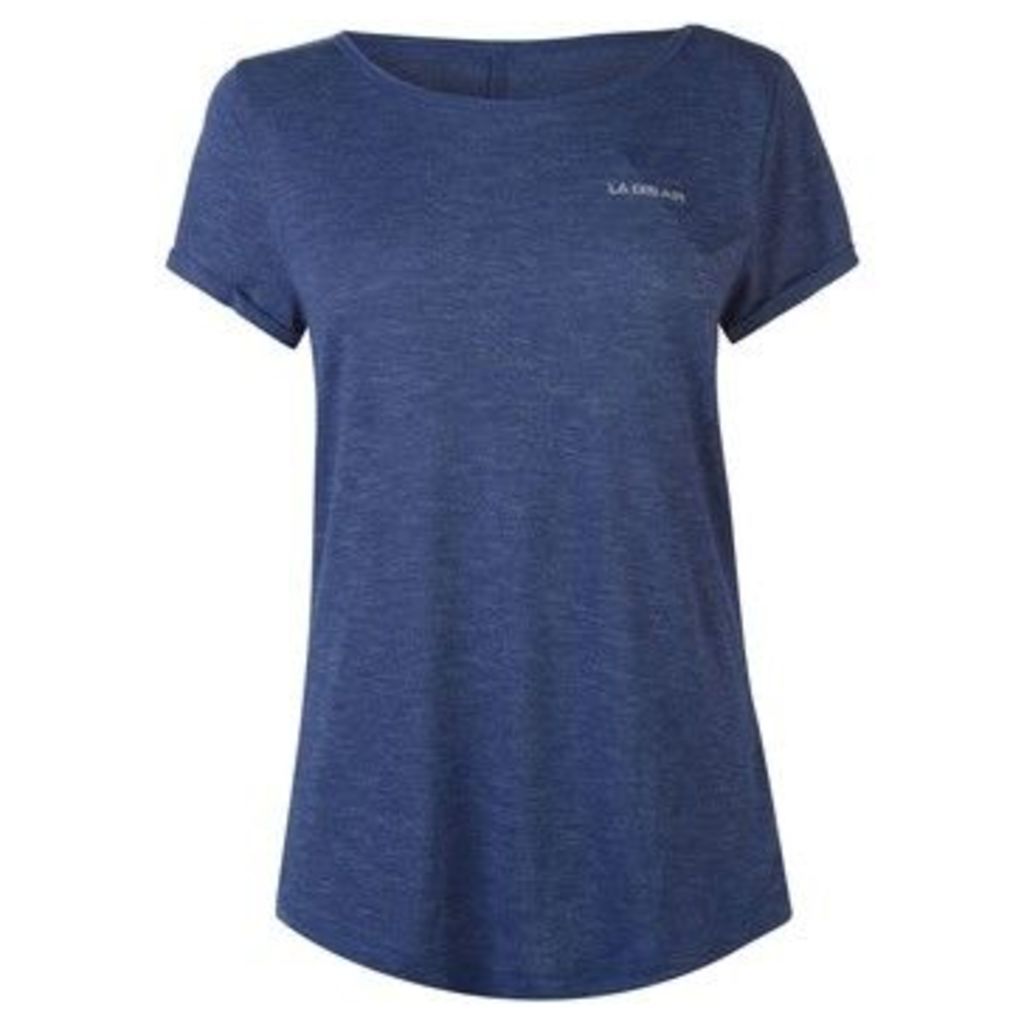 L.A. Gear  Loose T Shirt Ladies  women's T shirt in Blue