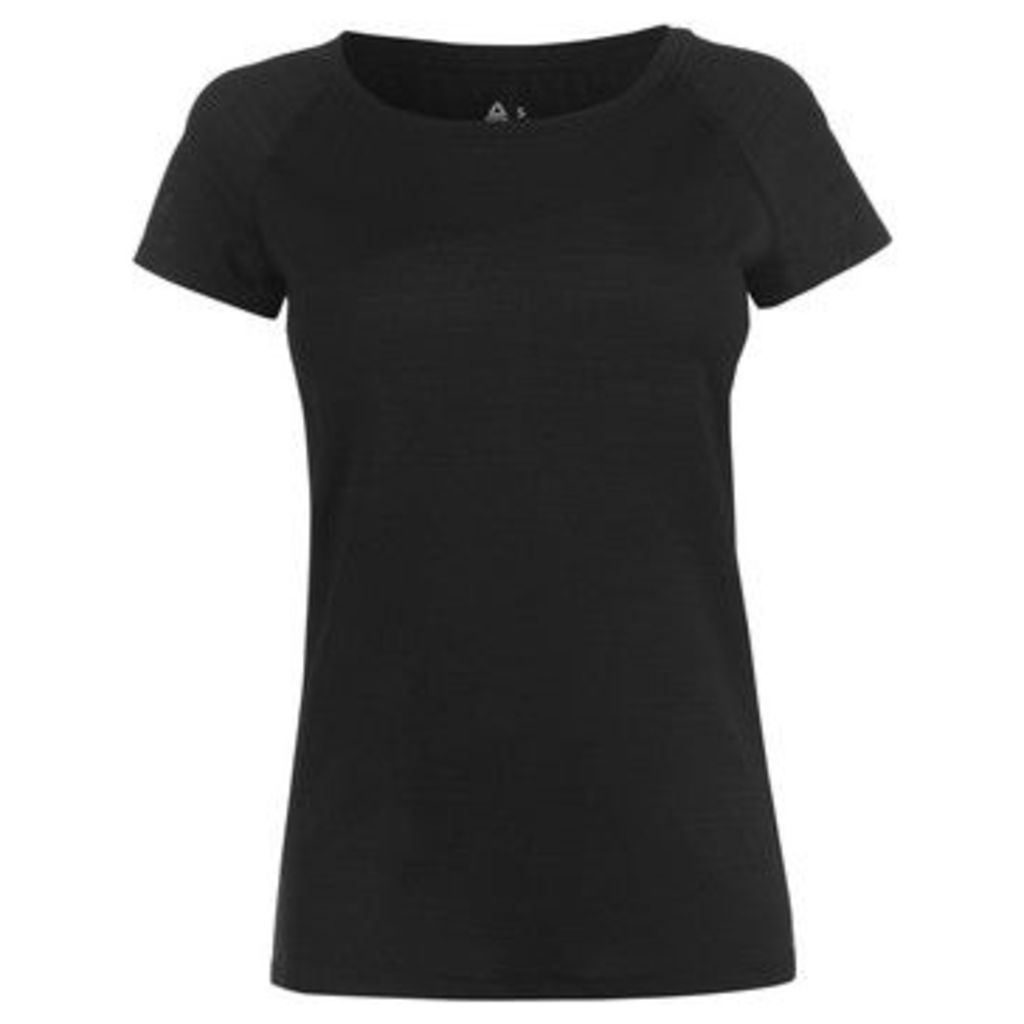 Reebok Sport  ACTChill T Shirt Ladies  women's T shirt in Black