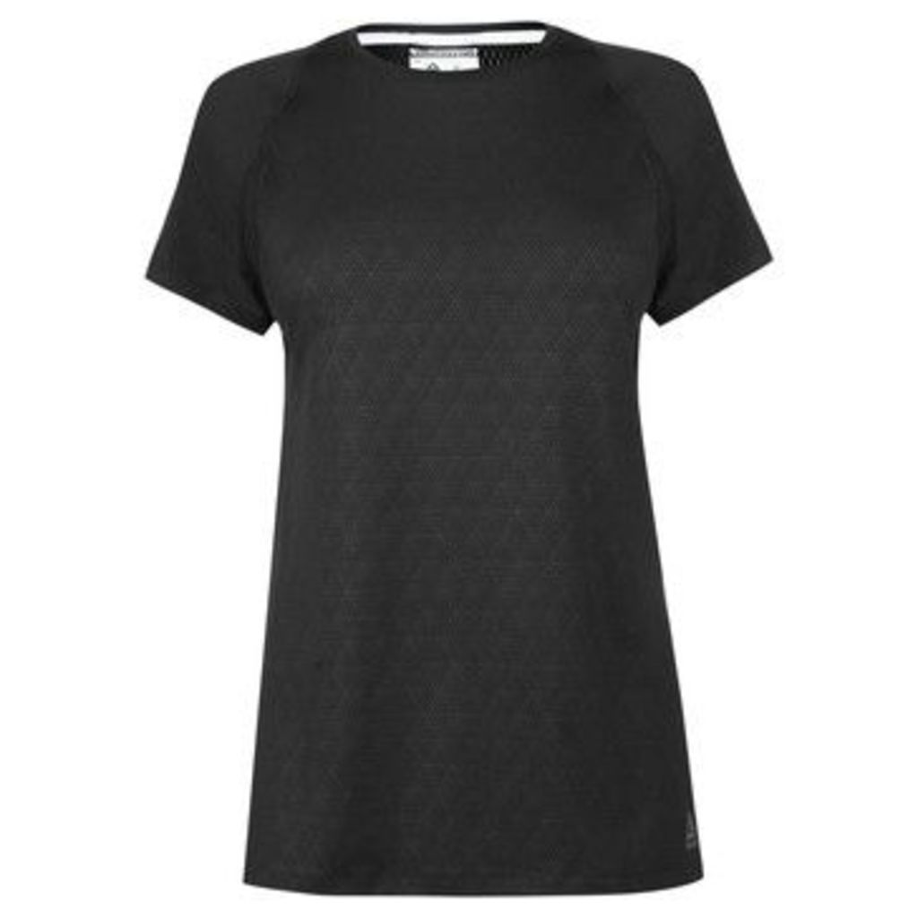 Reebok Sport  Smart Vent T Shirt Ladies  women's T shirt in Black