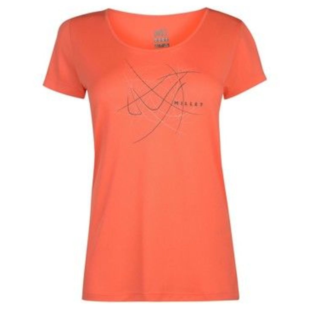 Millet  T Shirt Ladies  women's T shirt in Orange