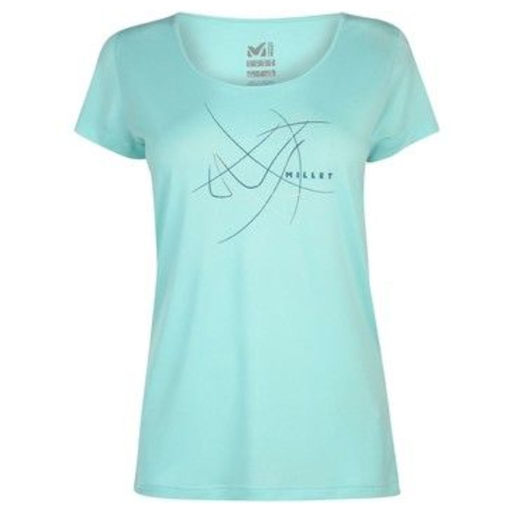 Millet  T Shirt Ladies  women's T shirt in Blue
