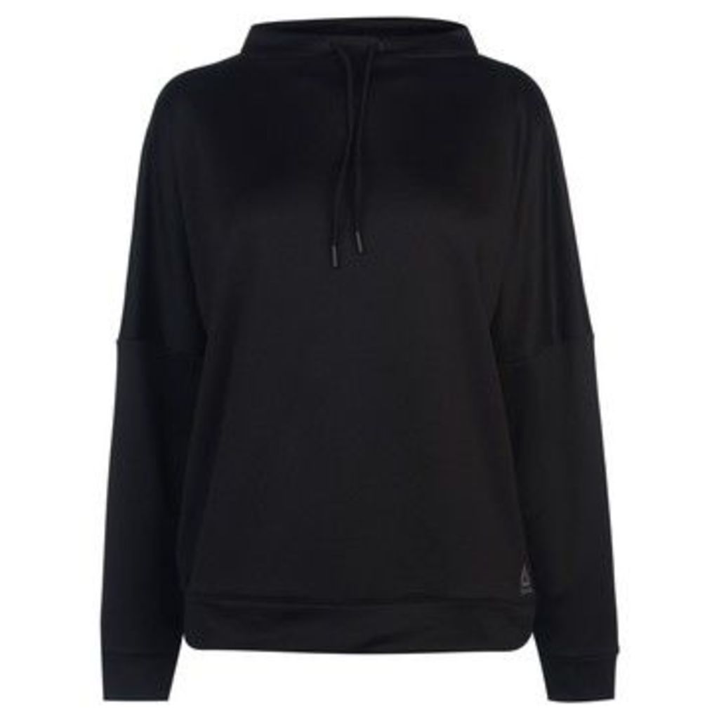 Reebok Sport  Workout Funnel Jacket Ladies  women's Sweatshirt in Black