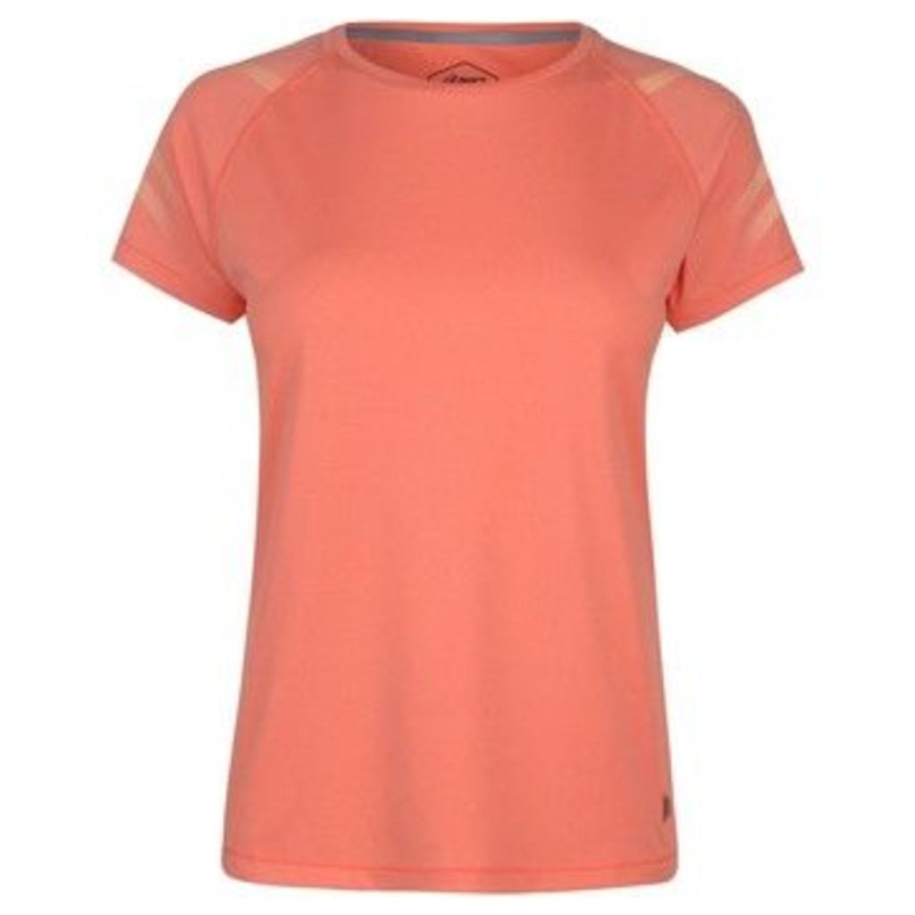 Asics  Icon Short Sleeve Top Ladies  women's T shirt in Pink