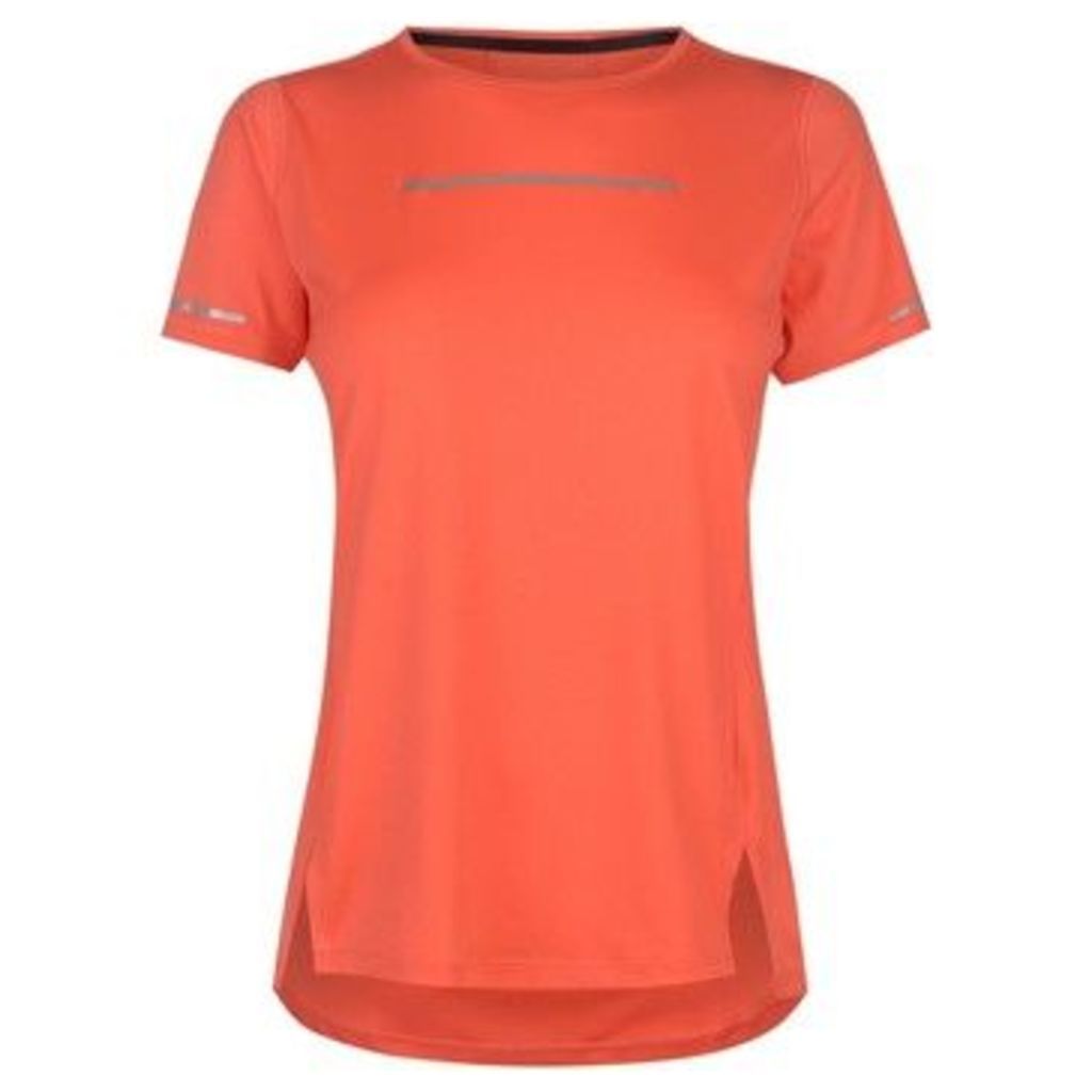 Asics  Lite Show Short Sleeve Top Ladies  women's T shirt in Orange