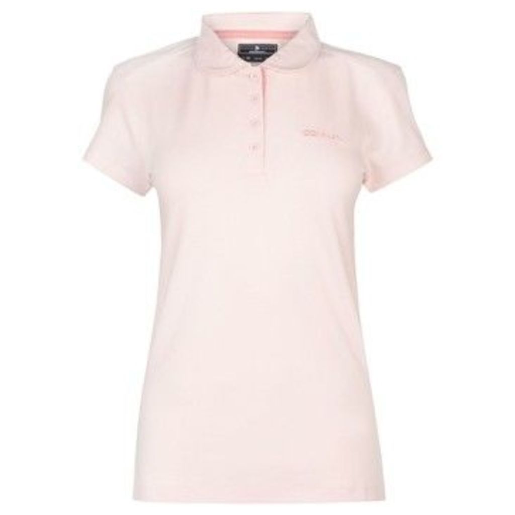 Donnay  Pique Polo Ladies  women's Polo shirt in Pink