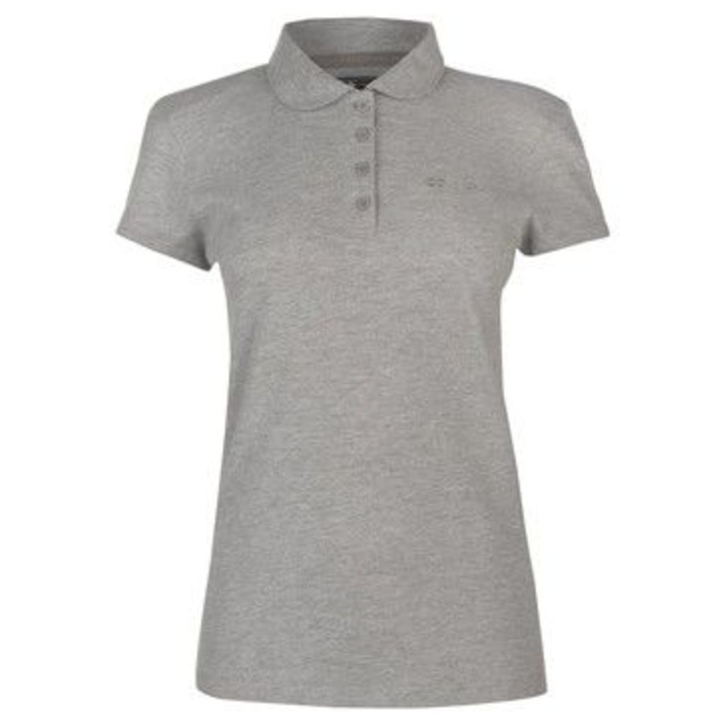 Donnay  Pique Polo Ladies  women's Polo shirt in Grey