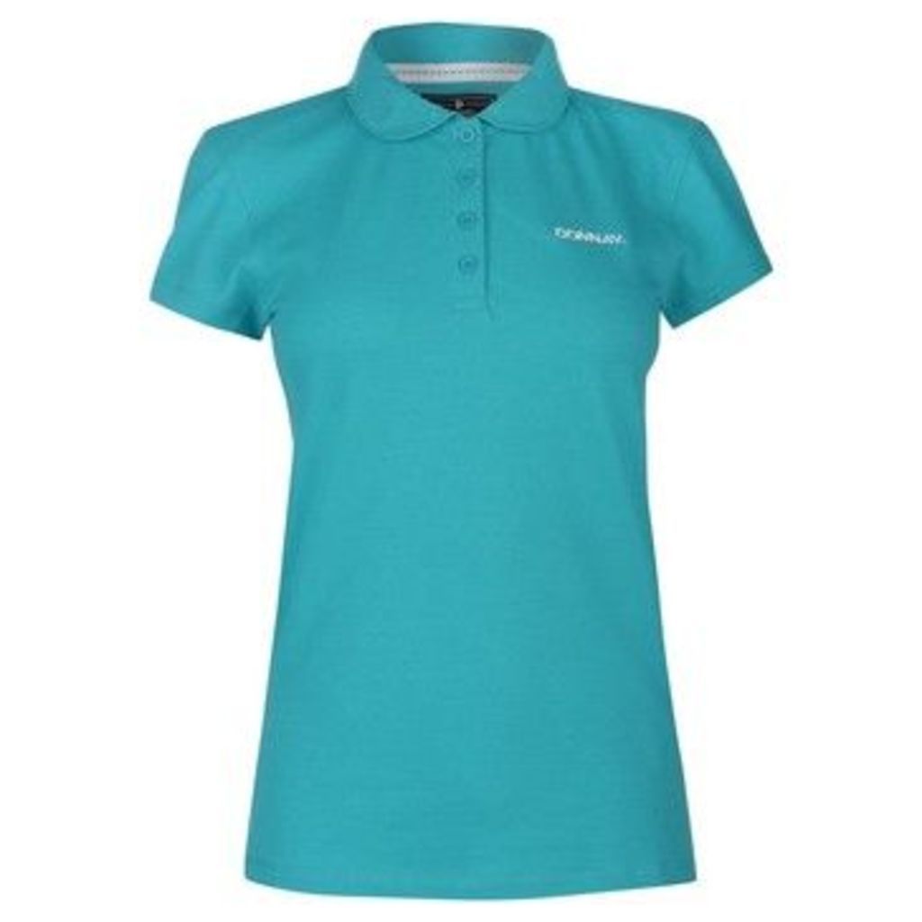 Donnay  Pique Polo Ladies  women's Polo shirt in Blue