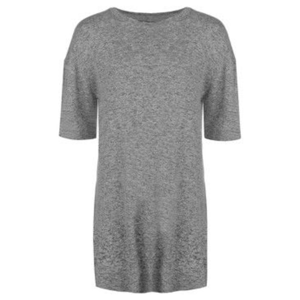 Firetrap  Blackseal Oversized T Shirt  women's T shirt in Grey