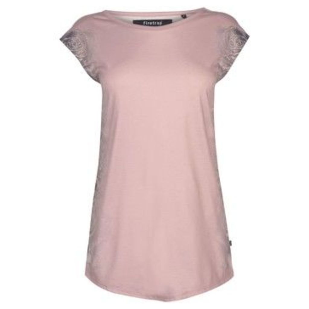 Firetrap  Macy T Shirt Ladies  women's T shirt in Pink