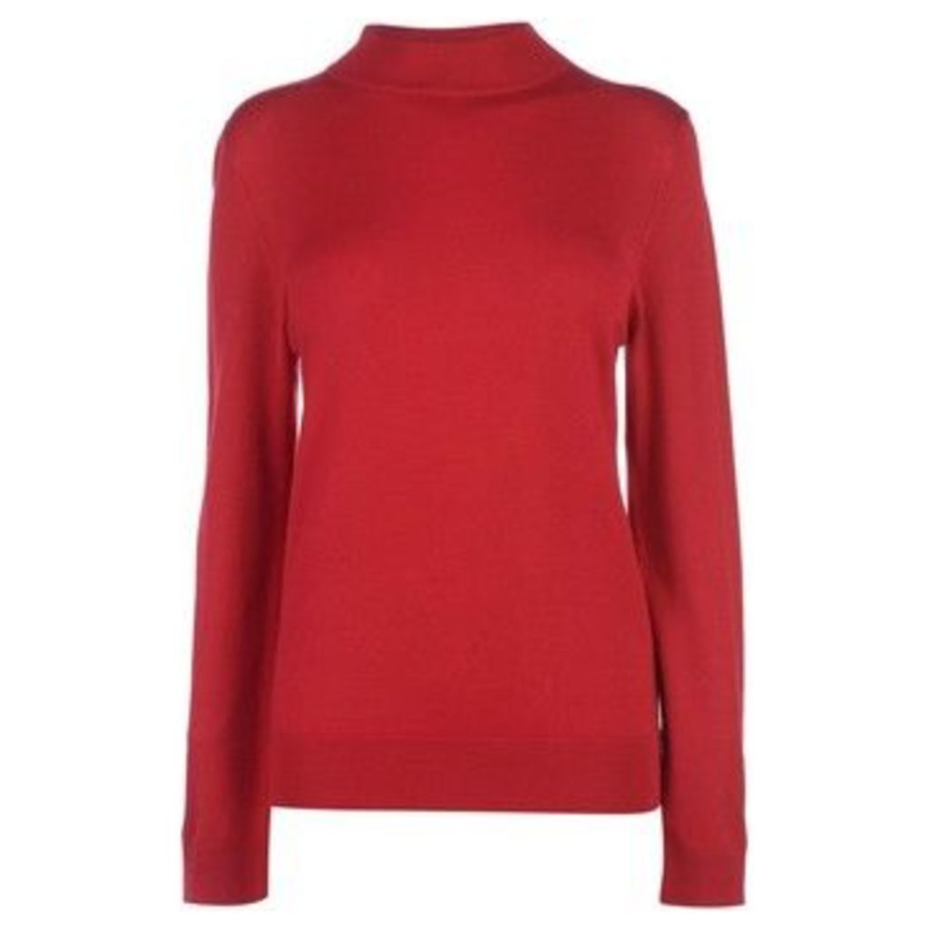 Full Circle  Turtle Neck Ladies  women's Sweater in Red