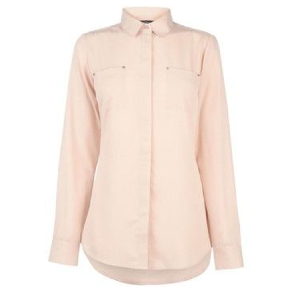 Golddigga  Long Sleeve Shirt Ladies  women's Shirt in Pink