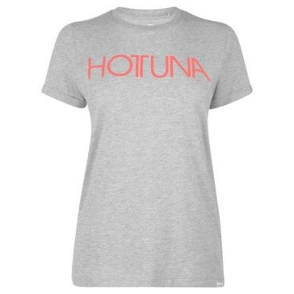Hot Tuna  Tuna T Shirt Ladies  women's T shirt in Grey
