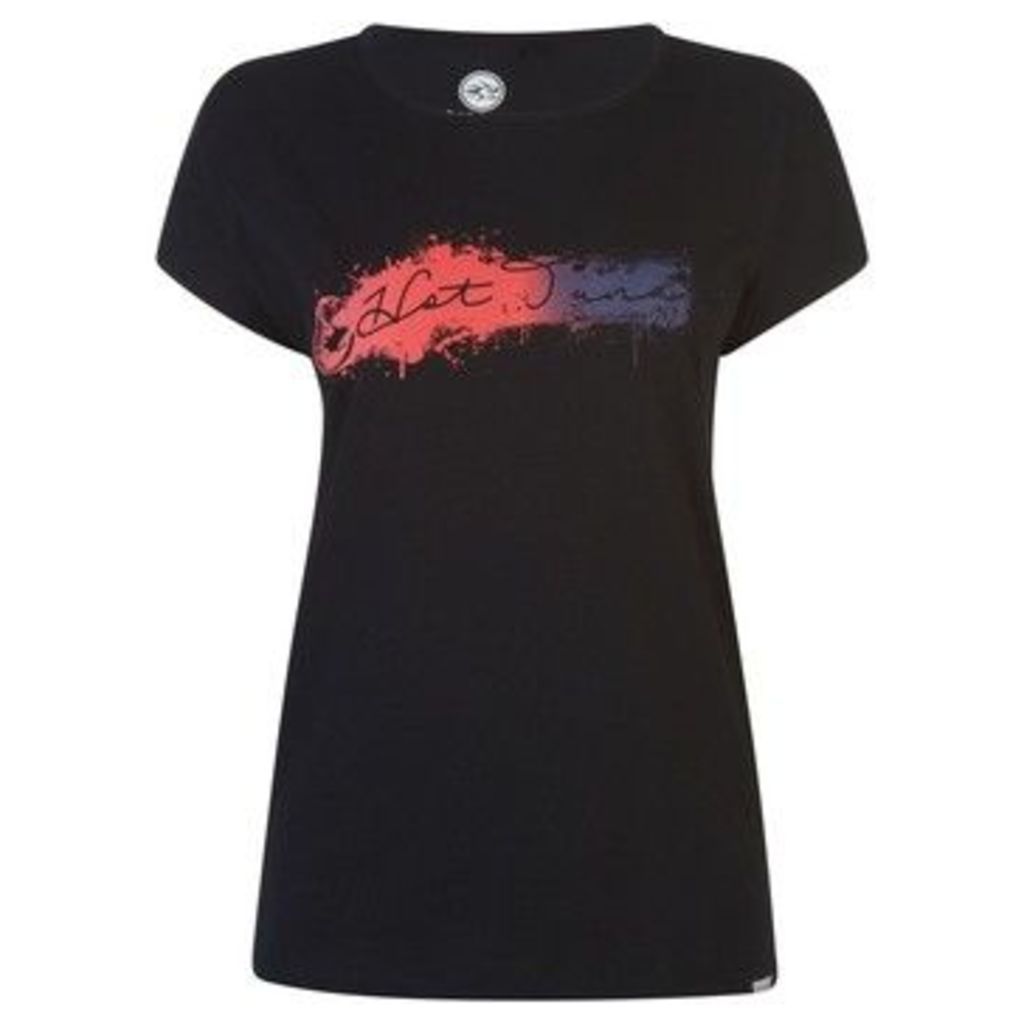 Hot Tuna  Tuna T Shirt Ladies  women's T shirt in Black