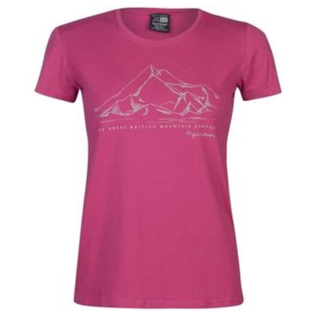 Karrimor  Organic TShirt  women's T shirt in Pink