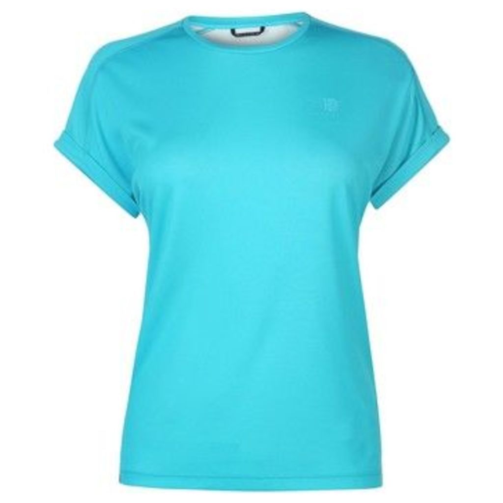 Karrimor  Aspen Turn T Shirt Ladies  women's T shirt in Blue