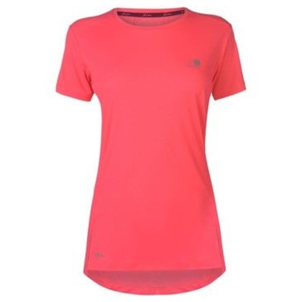 Karrimor  X Racer T Shirt Ladies  women's T shirt in Pink