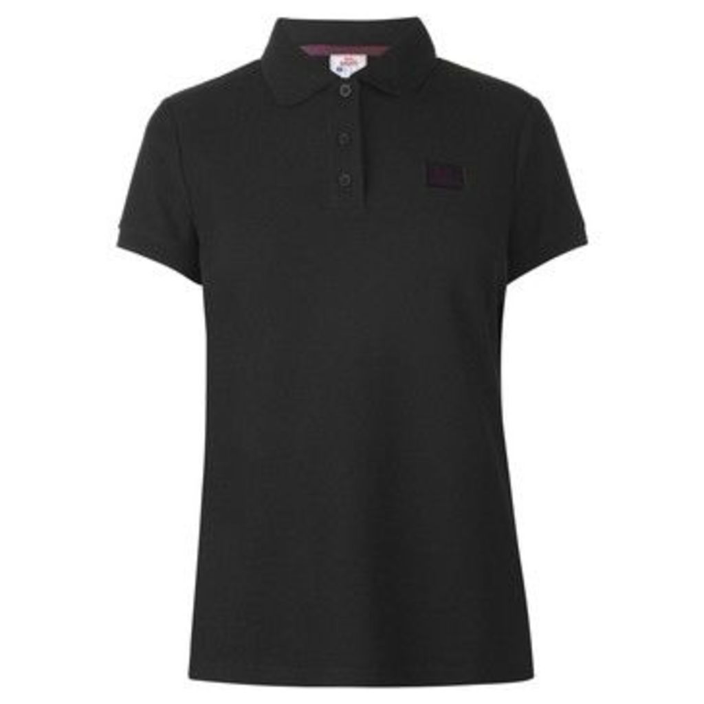 Lonsdale  Lion Polo Shirt Ladies  women's Polo shirt in Black