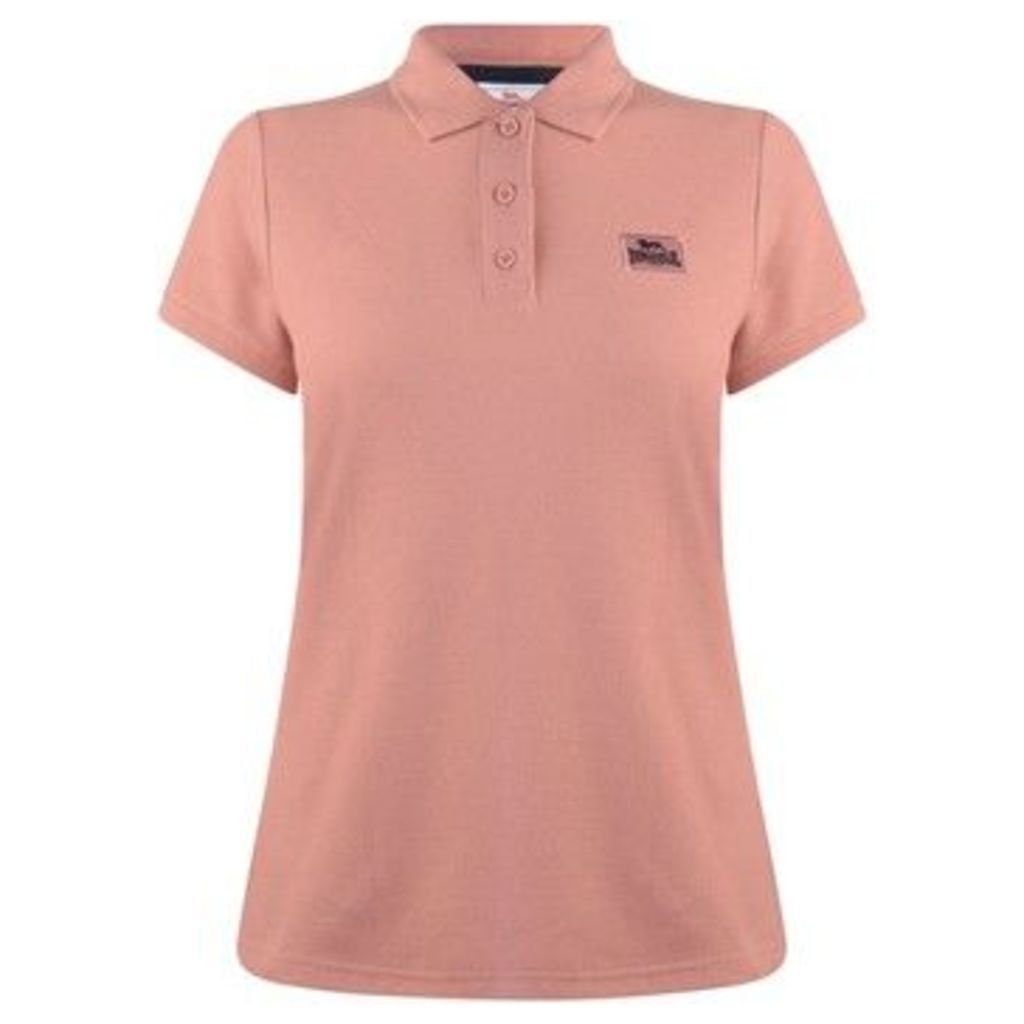 Lonsdale  Lion Polo Shirt Ladies  women's Polo shirt in Pink