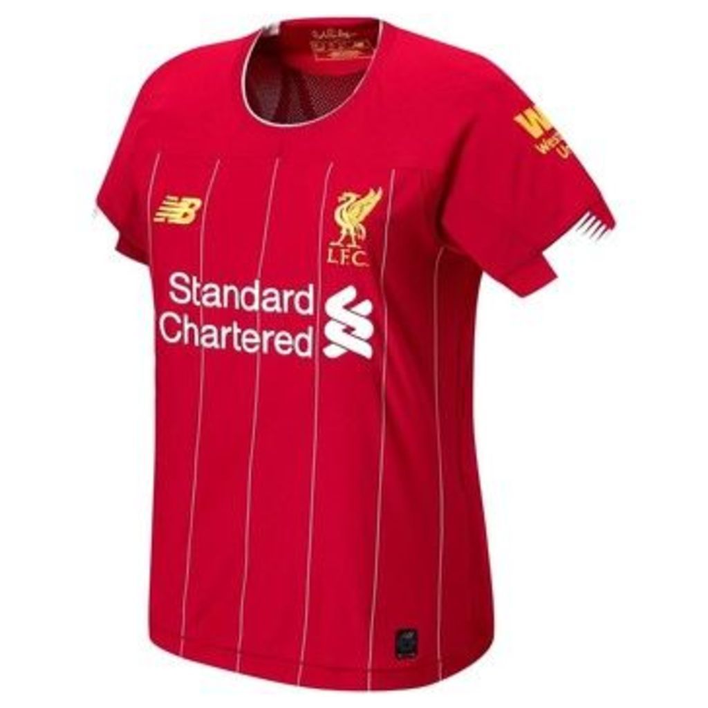 New Balance  Liverpool Home Shirt 2019 2020 Ladies  women's T shirt in Red