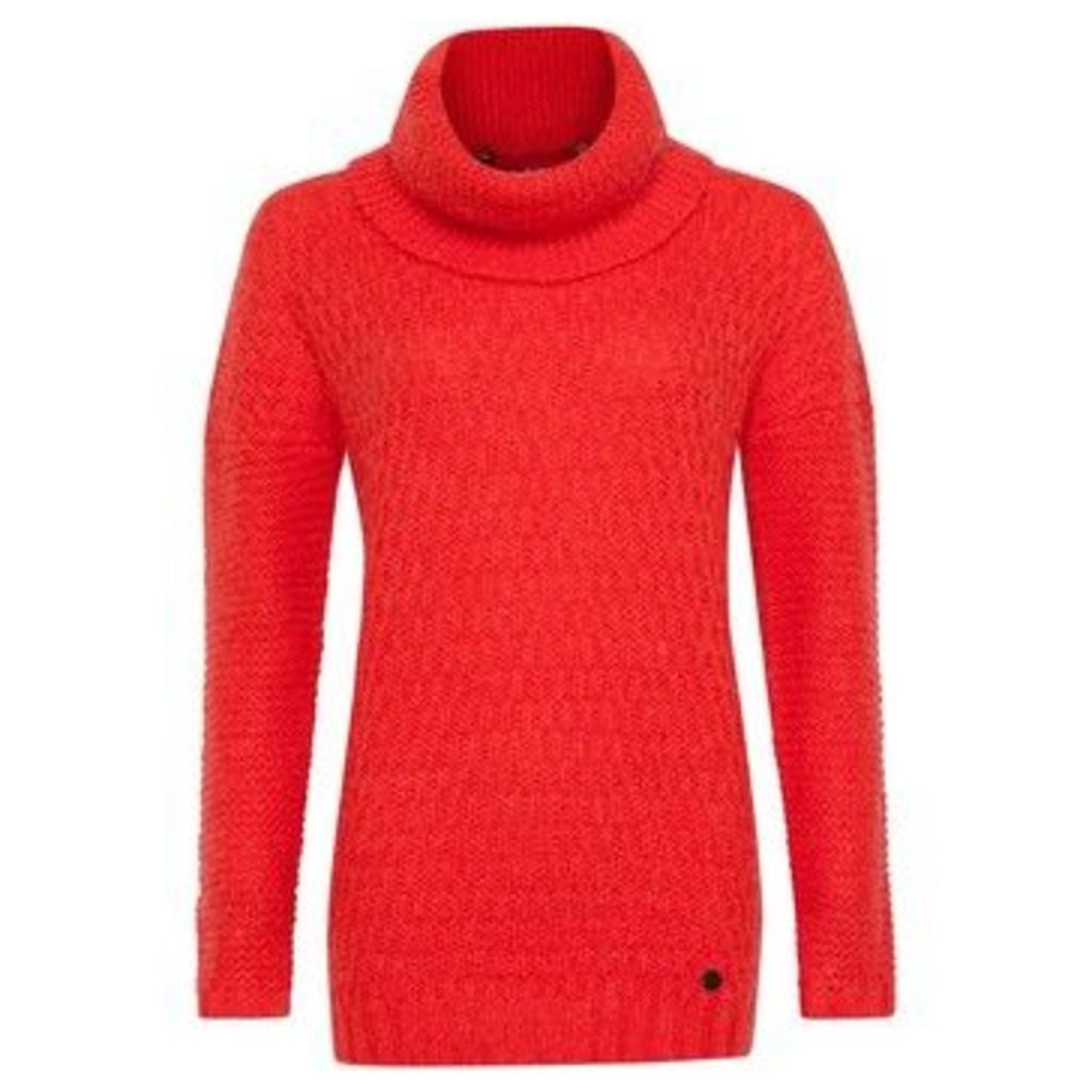 O'neill  Fused Pull Over Ladies  women's Sweater in Red