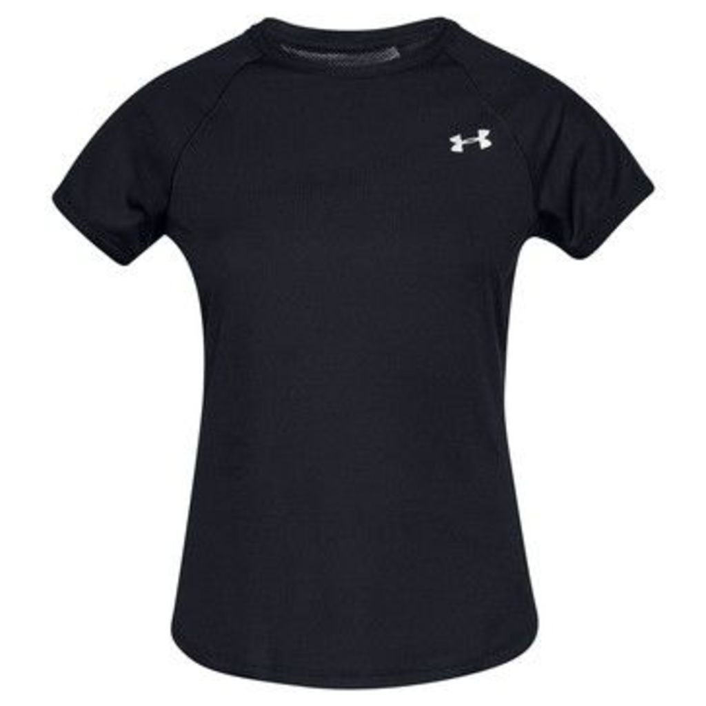 Under Armour  Speed Stride T Shirt Ladies  women's T shirt in Black