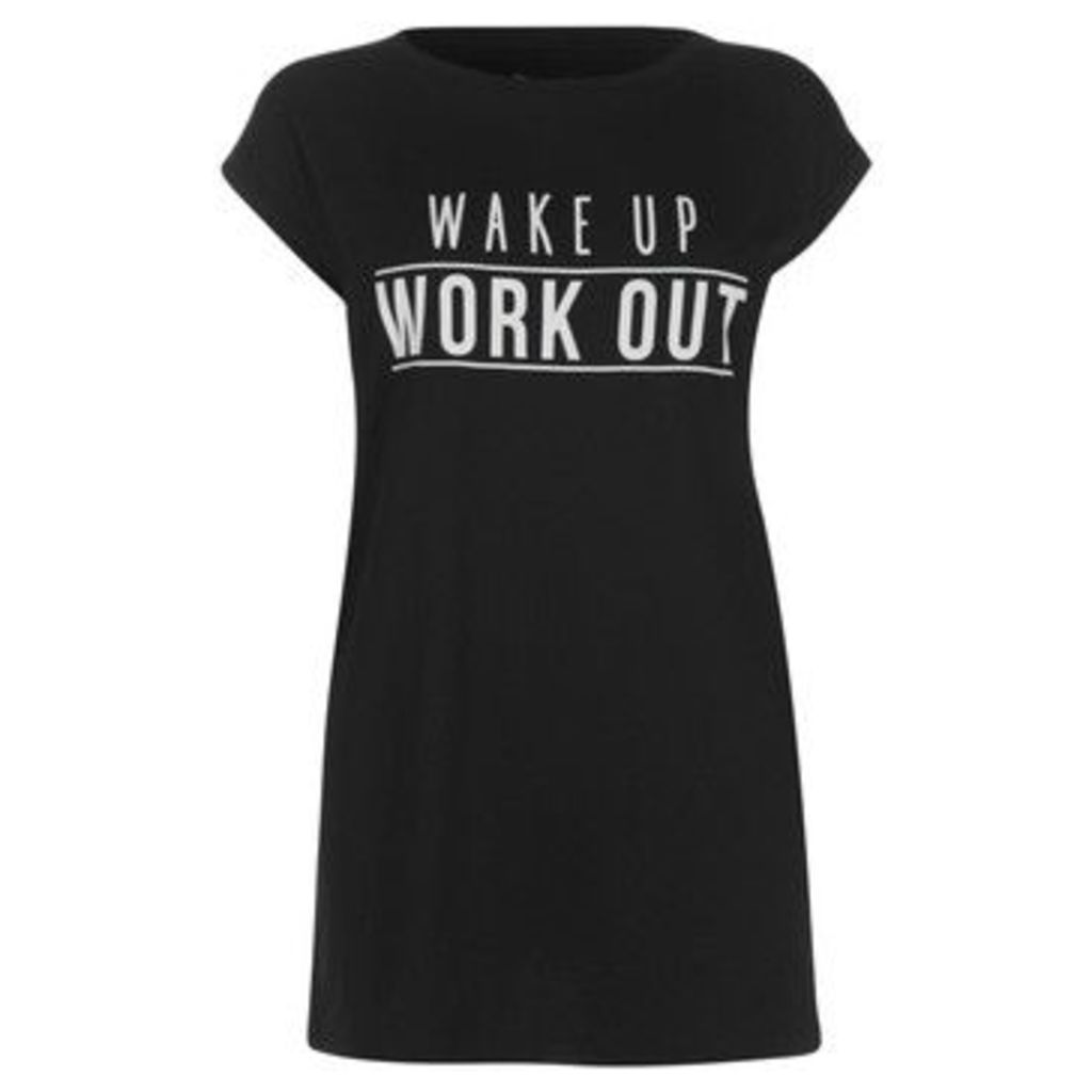 Usa Pro  Slogan T Shirt Ladies  women's T shirt in Black
