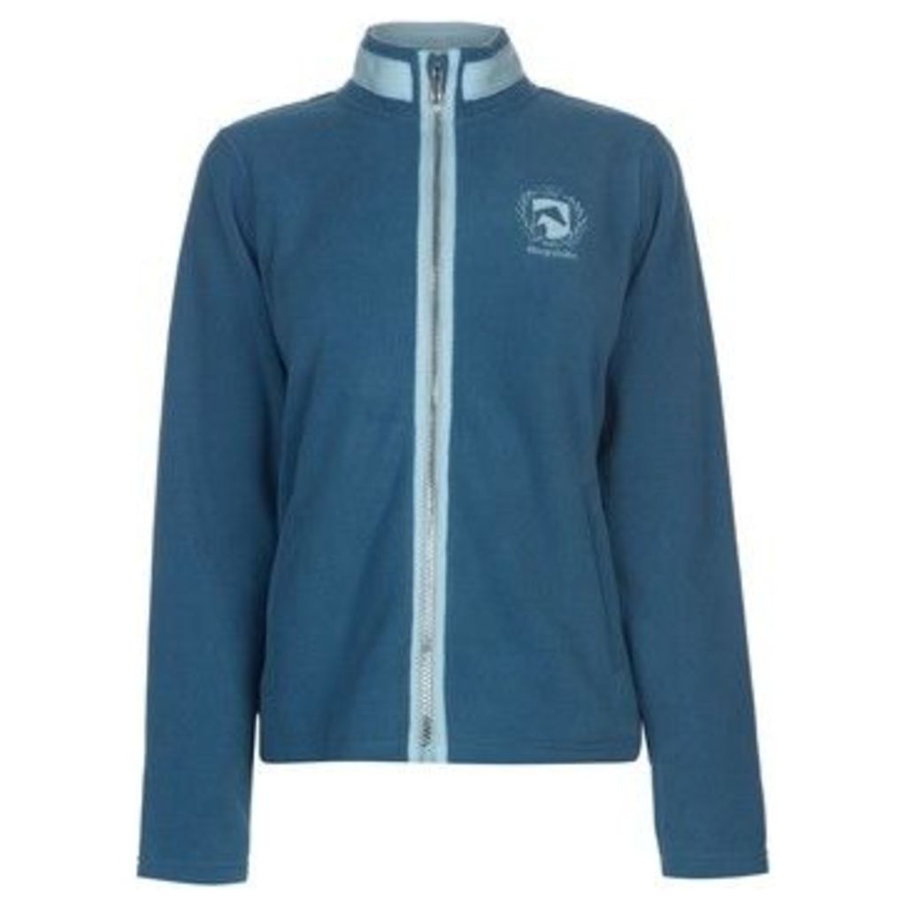 Requisite  Fleece Zip Jacket  women's Fleece jacket in Blue
