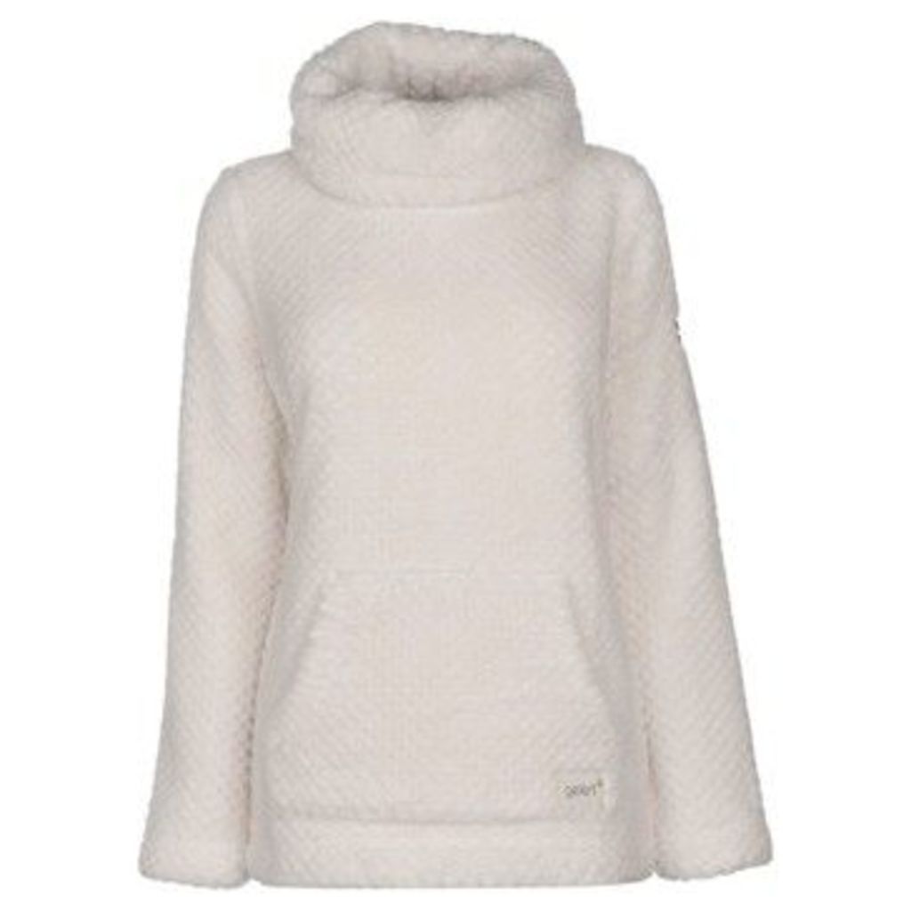 Gelert  Yukon Cowl Fleece Top Ladies  women's Fleece jacket in White