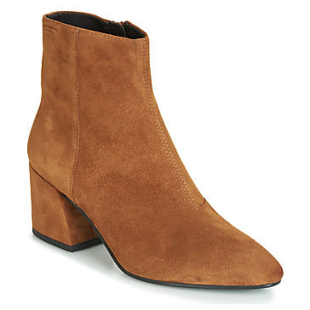 OLIVIA  women's Low Ankle Boots in Brown