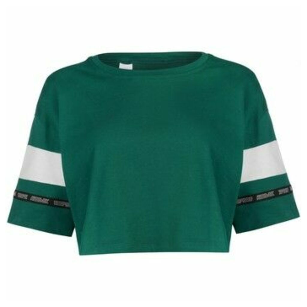 Reebok Sport  MYT Solid T Shirt Ladies  women's T shirt in Green