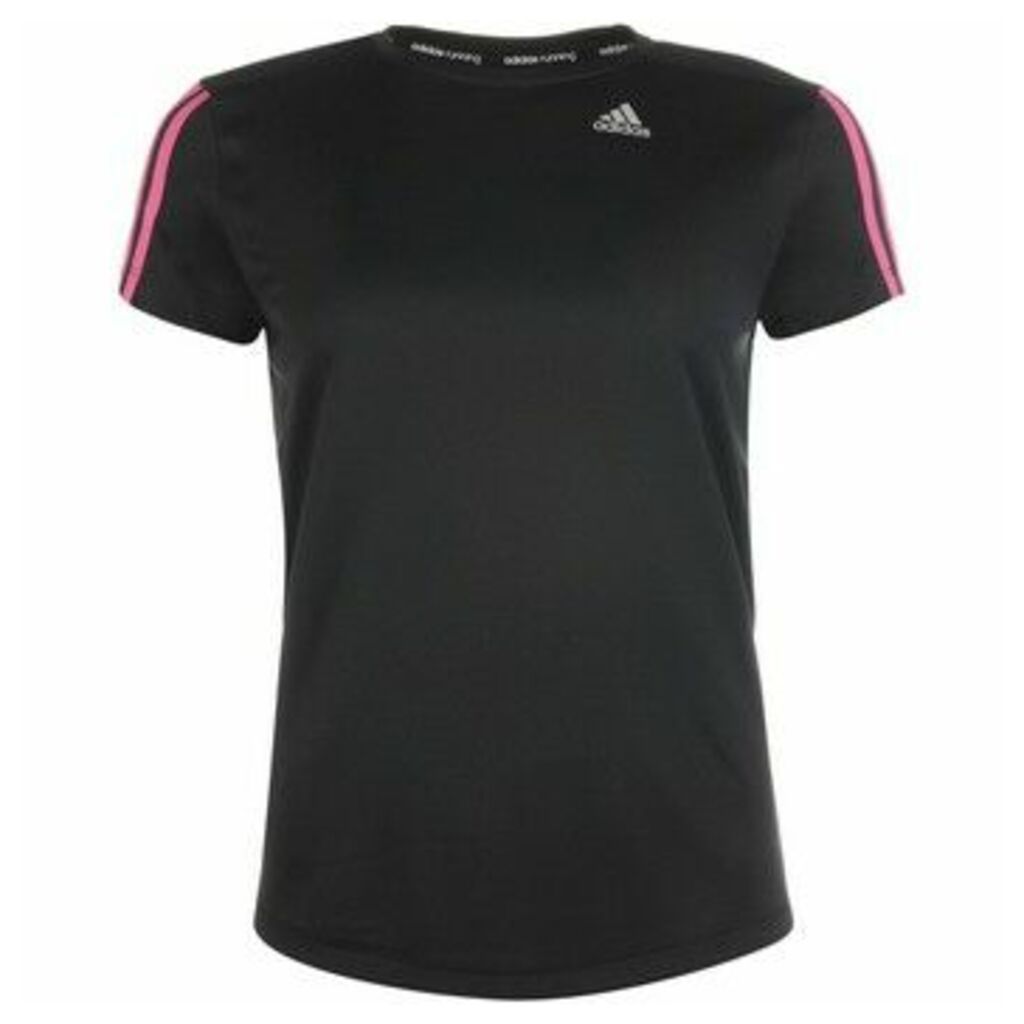 adidas  Questar T Shirt Womens  women's T shirt in Black