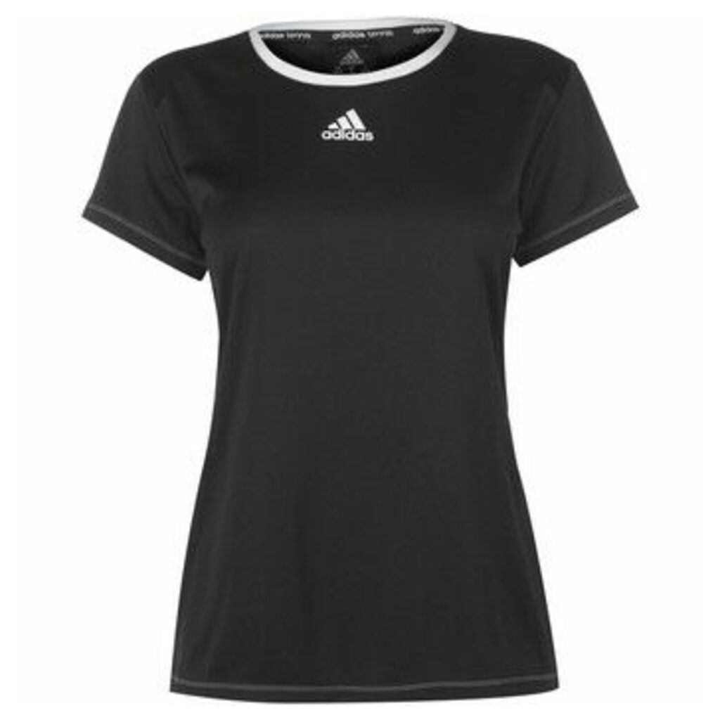 adidas  Aspire T Shirt Ladies  women's T shirt in Black
