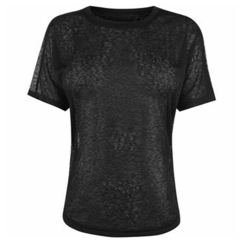 adidas  Slouch Tee Ladies  women's T shirt in Black