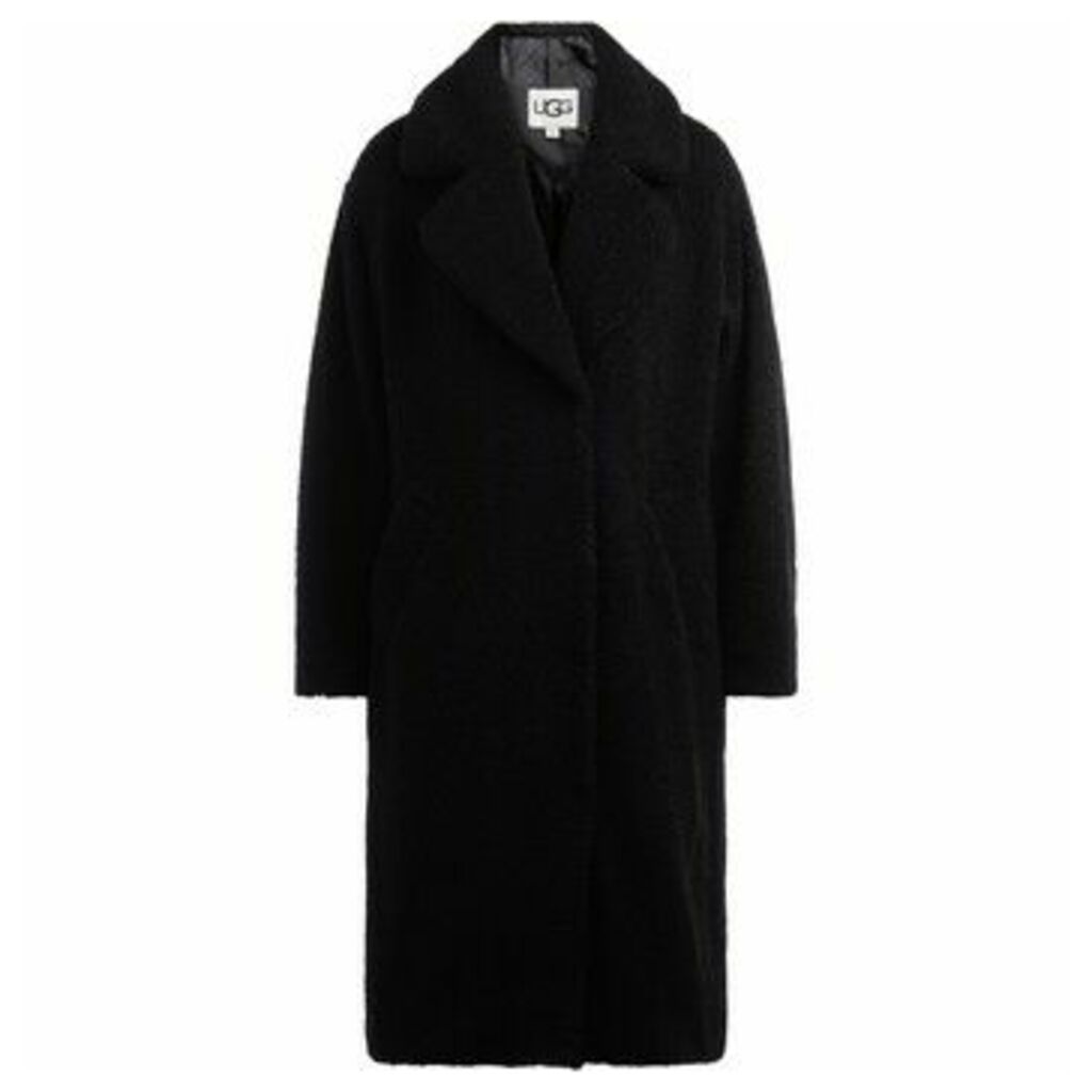 UGG  UGG coat model Charlisse Teddy Bear black  women's Coat in Black