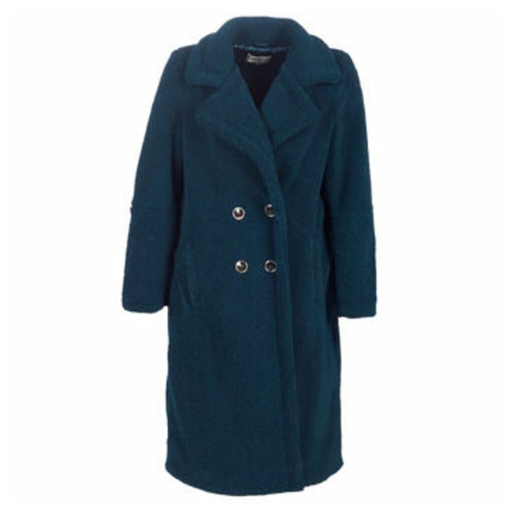 GAGNANTE  women's Coat in Blue