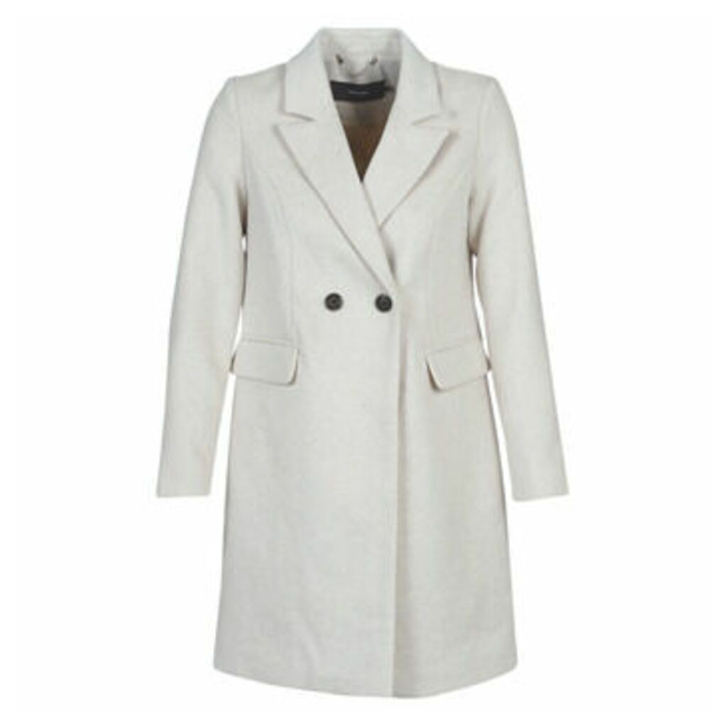 VMNORAMILLE  women's Coat in White