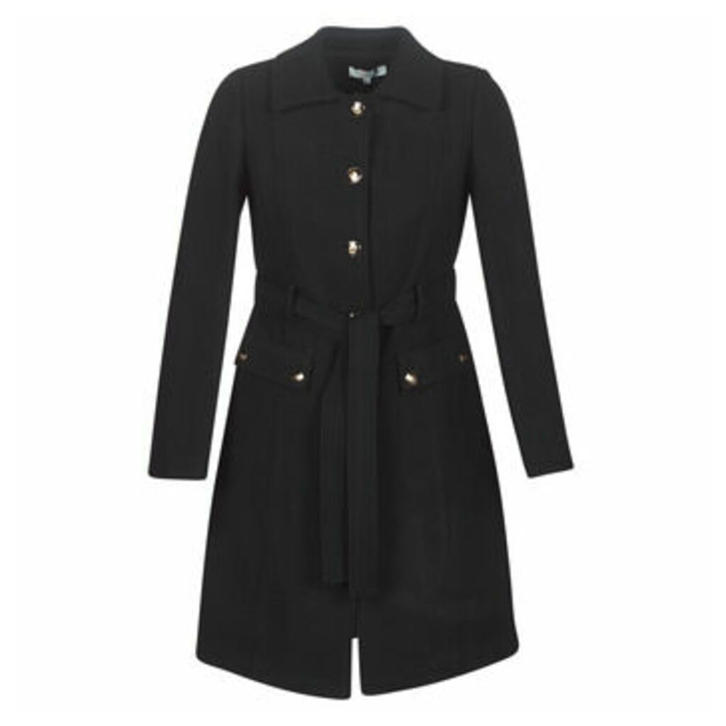 GATILI  women's Coat in Black