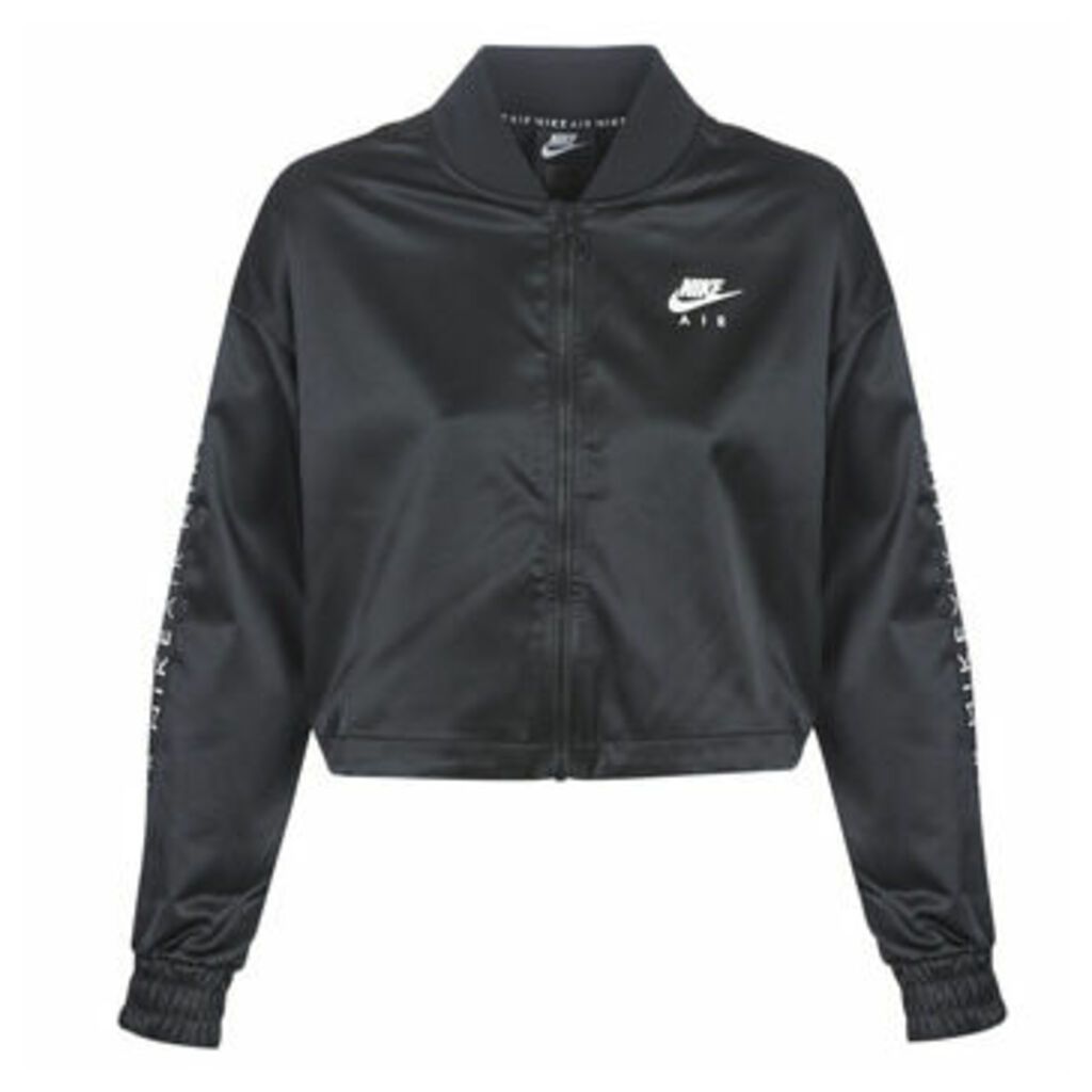 Nike  W NSW AIR TRK JKT SATIN  women's Tracksuit jacket in Black
